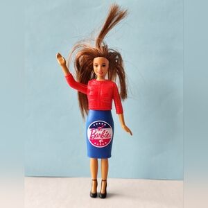 4/$20💥Barbie Mattel 2020 Vote Doll Burger King Toy Plastic Action Figurine